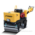 Compactador de rolo vibratório hidráulico manual com cilindro duplo FYL-800